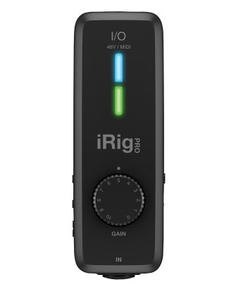 iRig Pro I/O - High Definition Audio Interface with MIDI for iOS and Mac