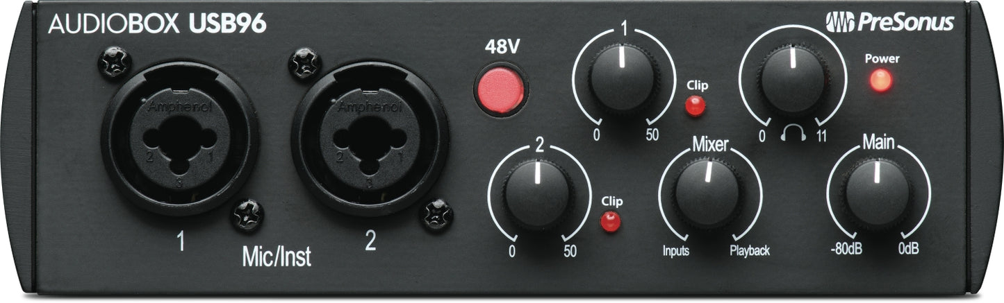 AudioBox USB 96 - 25th Anniversary Edition - 2x2 USB 2.0 Recording System