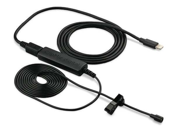 ClipMic Digital 2 - Lavalier Microphone for Mac OS, IOS and Windows
