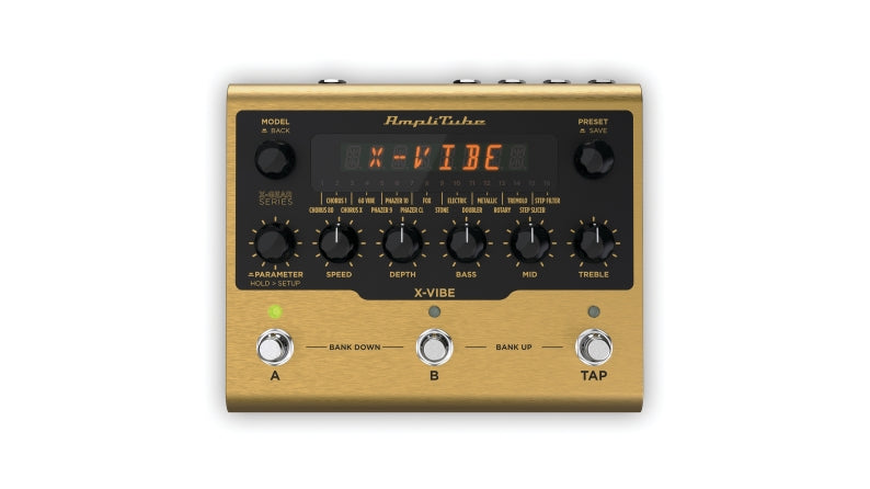 AmpliTube X-VIBE (Modulation) - X-GEAR Series Boutique Guitar Digital Effects Pedals