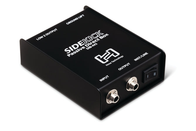 Sidekick Passive DI Box, 1/4 in. TS to XLR3M