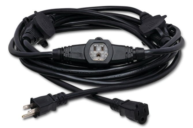 Power Distribution Cord, 6 x NEMA 5-15R to NEMA 5-15P