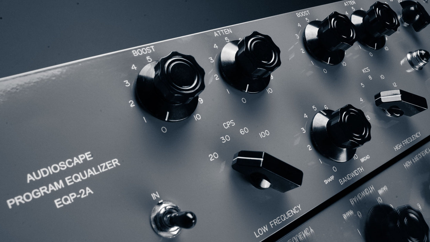 EQP-2A Stereo Tube Equalizer Mastering Edition
