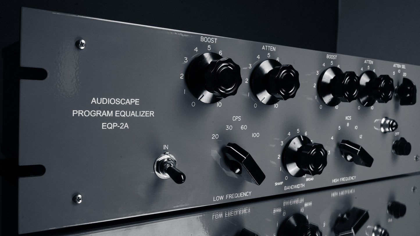 EQP-2A Stereo Tube Equalizer Mastering Edition