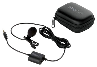 iRig Mic Lav - Lavalier Microphone for Smartphones and Tablets with Foam Pop Shield