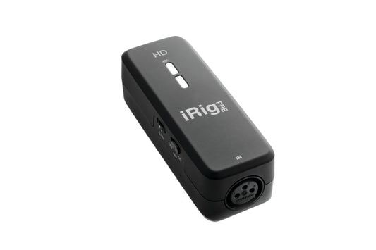 iRig Pre HD - High Definition Microphone Interface for iPhone, iPad and Mac
