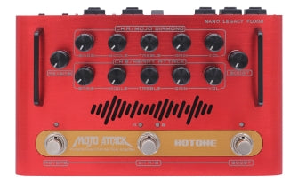 Mojo Attack Nano Legacy Floor Series Portable Dual Channel Floor Amplifier