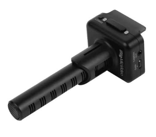 iRig Mic Video - Shotgun Microphone for iPhone, iPad and DSLR Cameras