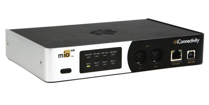 mioXM - USB to MIDI Interface for Mac or PC