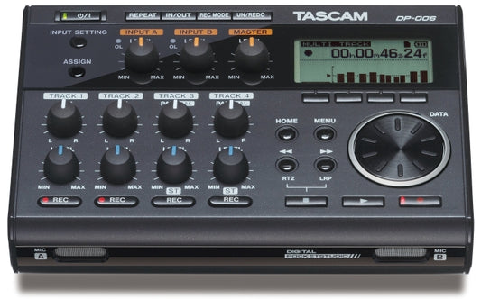 DP-006 - 6-Track Digital Pocketstudio