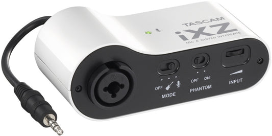 iXZ Mic/Instrument Interface for iPad/iPhone/iPod Touch