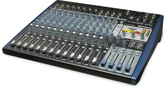 StudioLive AR16c - 16-Channel USB-C Compatible Audio Interface/Analog Mixer/Stereo SD Recorder