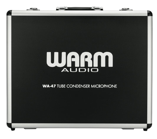WA-47 Flight Case - Aluminum Hard Case for Microphone with Padded Interior
