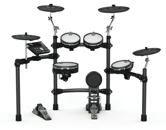 KT-300 - Electronic Drum Set with Remo Mesh Heads, Kick Pedal & Tennis Beater