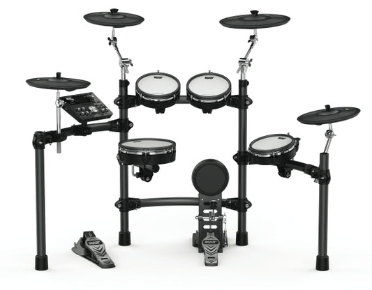 KT-300 - Electronic Drum Set with Remo Mesh Heads, Kick Pedal & Tennis Beater