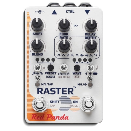 Raster 2 - Digital Delay Pedal