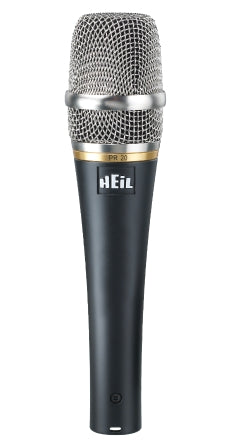 PR20 Silver Dynamic Handheld Microphone