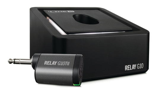 Relay G10 (with G10TII) - Plug-and-Play Digital Guitar Wireless System