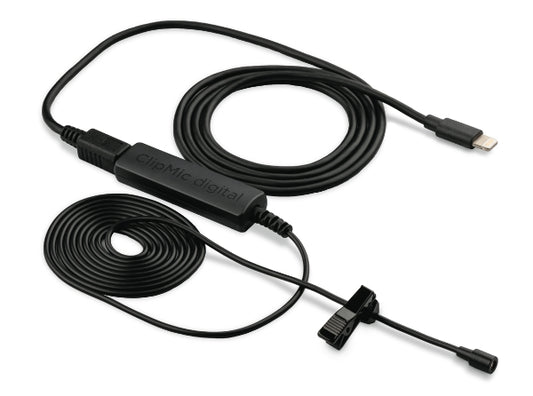 ClipMic Digital 2 - Lavalier Microphone for Mac OS, IOS and Windows