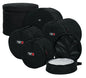 5-Piece Set of Padded Nylon Bags for Fusion Drum Set