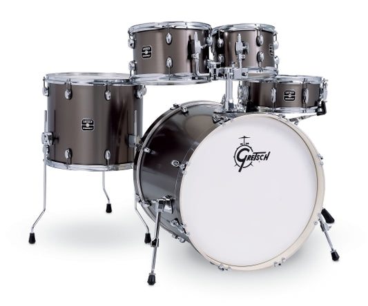 Gretsch Drums Energy 5-Piece Shell Pack - Grey Steel