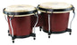 Ritmo Series Mahogany Finish Bongos - 6" & 7"