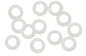 Gib Nylon Tens Rod Wshrs 12/pk