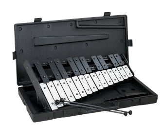 25 Note Chrome Bells with Case - Model 6854