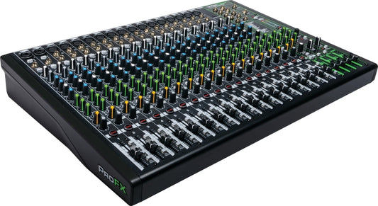 ProFX22v3 22-Channel 4-Bus Professional Effects Mixer with USB