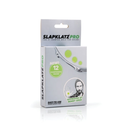 SlapKlatz Mini Drum Damper Gels - 12 Gel Pads with Case
