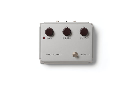 Centavo Limited Edition Silver Overdrive Pedal