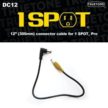 DC Male R-Angle to Male Straight Cable
