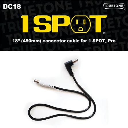 DC Male R-Angle to Male Straight Cable