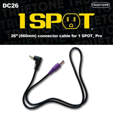 DC Male R-Angle to Male Straight Cable