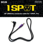 DC Male R-Angle to Male Straight Cable