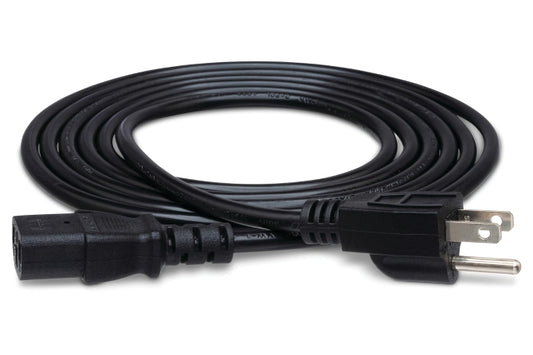 Power Cord, IEC C13 to NEMA 5-15P