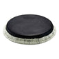 Bongo Drumhead, Tucked, Skyndeep, 'Black Calfskin' Graphic