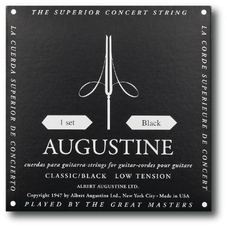 Classic Black Low Tension Nylon Guitar Strings