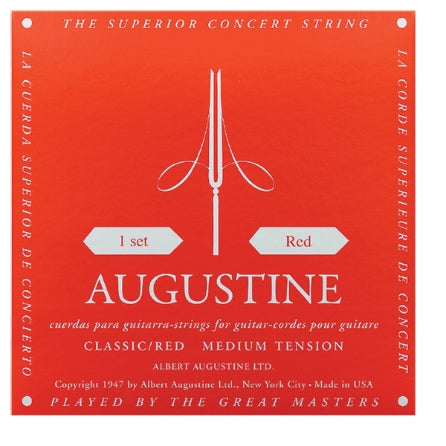 Classic Red Medium Tension Nylon Guitar Strings