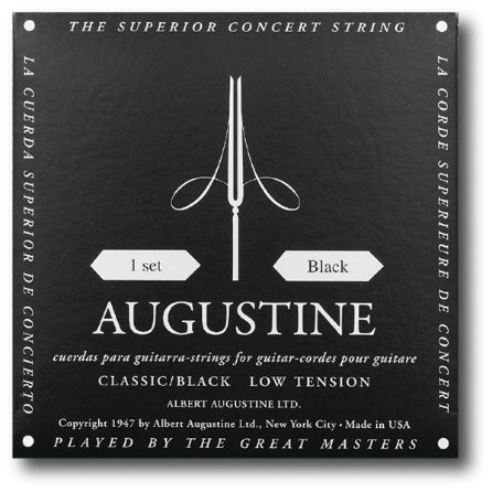 Classic Black Low Tension Nylon Guitar Strings
