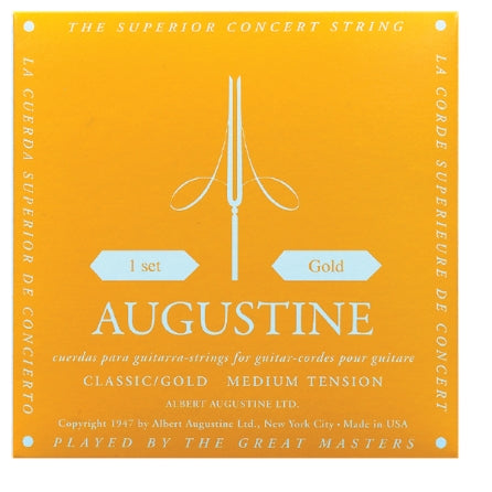 Classic Gold Medium Tension Nylon Guitar Strings