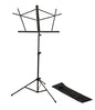 Rok-it Folding Sheet Music Stand With Detachable Bookplate; Leg Assembly Secures