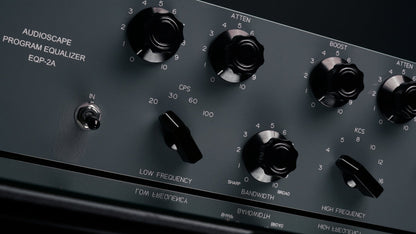 EQP-2A Stereo Tube Equalizer Mastering Edition